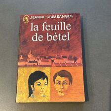 Jeanne cressanges feuille d'occasion  Gerzat