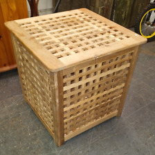 Wooden laundry basket. for sale  HIGH WYCOMBE
