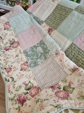Bedspread vintage patchwork for sale  TAMWORTH