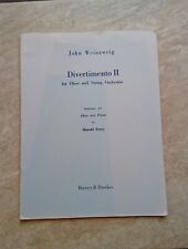 Divertimento oboe piano for sale  HULL