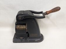 Antique cummins perforator for sale  Chapel Hill