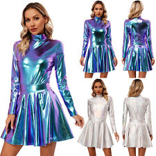 Damen metallic kleid gebraucht kaufen  Bremen