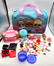 Bolsa de viagem LOL Surprise bolsa de viagem dança bolsa de mão com 4 bonecas e acessórios comprar usado  Enviando para Brazil