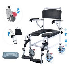 Shower commode wheelchair for sale  Bronson
