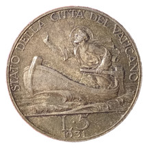 Vaticano lire 1931 usato  Bari