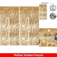Rideaux scintillants champagne d'occasion  Matha