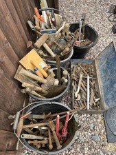 Buckets assorted tools for sale  WISBECH