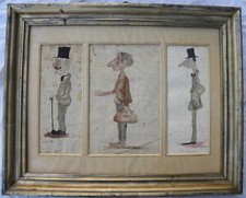 Caricature macchiaioli signori usato  Casteggio