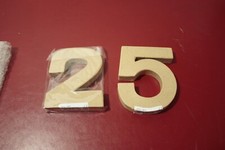 Cardboard craft numbers for sale  NORWICH