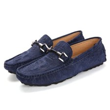 Mocassins masculinos sapatos de couro genuíno mocassins masculinos sapatos de condução comprar usado  Enviando para Brazil