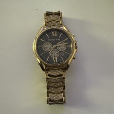 Novo cronógrafo Michael Kors Whitney MK 7224 quartzo tom dourado MK7224  comprar usado  Enviando para Brazil