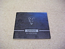 Fox carp reel for sale  LIVERPOOL
