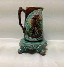 Majolica pitcher mouzin d'occasion  Expédié en Belgium