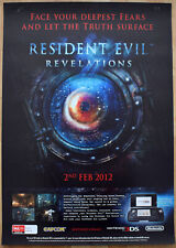 Pôster promocional Resident Evil: Revelations RARO 3DS 59cm x 84cm, usado comprar usado  Enviando para Brazil