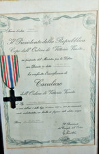 Medaglia cavaliere dell usato  Amantea