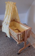 Kinderwiege himmelbett holz gebraucht kaufen  Hamburg