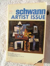 Schwann artist issue for sale  San Francisco
