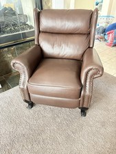 Brown leather recliner for sale  Las Vegas