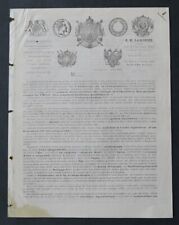 Facture 1867 laroche d'occasion  Nantes-
