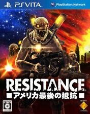Cartucho PS VITA Sony Resistance Burning Skies jogos japoneses comprar usado  Enviando para Brazil
