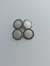 Antique cufflinks guilloche for sale  Delmar
