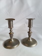 Pair tin candlestick d'occasion  Expédié en Belgium