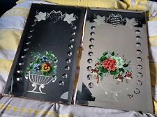 Pair victorian reverse for sale  SPENNYMOOR