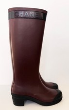 Chanel burgundy black for sale  Boca Raton