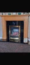 Fireplace natural oak for sale  BOLTON