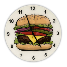 Burger hamburger uhr gebraucht kaufen  Essen