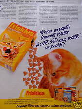 Publicité croquettes friskies d'occasion  Compiègne