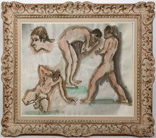 Artiste identifier aquarelle d'occasion  Haguenau