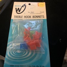 Isca de pesca antiga vintage weber gancho agudo bonés selados cardados exe antiga comprar usado  Enviando para Brazil