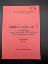 Buch zugbildungsplan deutsche gebraucht kaufen  Hannover