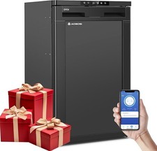 AAOBOSI 83L Campervan Geladeira, Geladeira com Controle APP, Geladeira Freezer 12V comprar usado  Enviando para Brazil