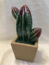 Vertical ceramic cactus for sale  HEREFORD