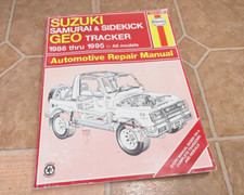 Suzuki Samurai & Sidekick Geo Tracker 1986-1996 Manual de Reparo Haynes 1626 comprar usado  Enviando para Brazil