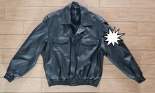 Top lederjacke polizei gebraucht kaufen  Strausberg-Umland