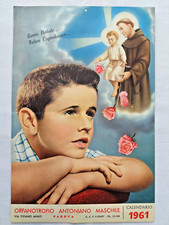 Calendario 1961 orfanotrofio usato  Italia