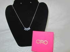 Vintage ciro silver for sale  CHESTER