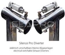 Desviador de escape elétrico comutável Seapro 4" Big Block V8 para GM Mercruiser comprar usado  Enviando para Brazil