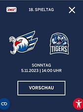 Adler Mannheim / Straubing Tigers / 2 x bilety / miejsca siedzące Blok podszeregowy 211 na sprzedaż  PL