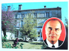 Carte postale mitterrand d'occasion  Saintes