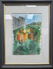 Tableau gouache papier d'occasion  Toulon-