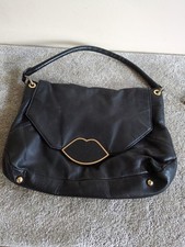 Lulu guinness black for sale  WIGSTON