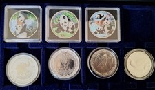 Silber chinapanda ttifant gebraucht kaufen  Berlin