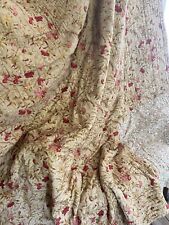 Usado, Colcha floral francesa antiga XL piqué de PROVENCE CRAVOS ROSA C1880 comprar usado  Enviando para Brazil