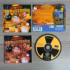 UNTESTED WORMS ARMAGEDDON SEGA DREAMCAST VIDEOGAME RETRÔ 1999 PAL SEM ESTOJO/CAIXA comprar usado  Enviando para Brazil