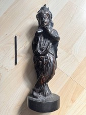 Holzfigur asiatisch flöte gebraucht kaufen  Troisdorf
