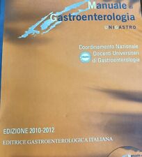 Manuale gastroenterologia unig usato  Portogruaro